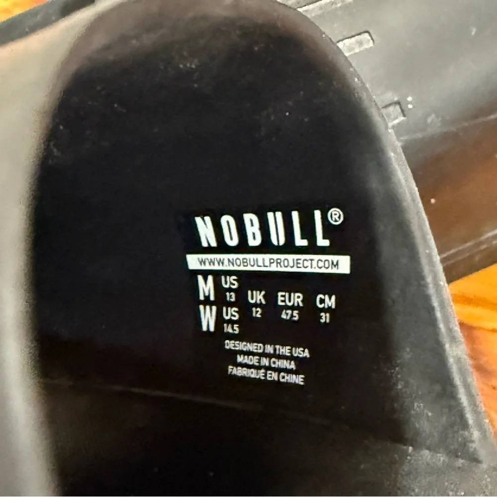Nobull Unisex Black Slides M13